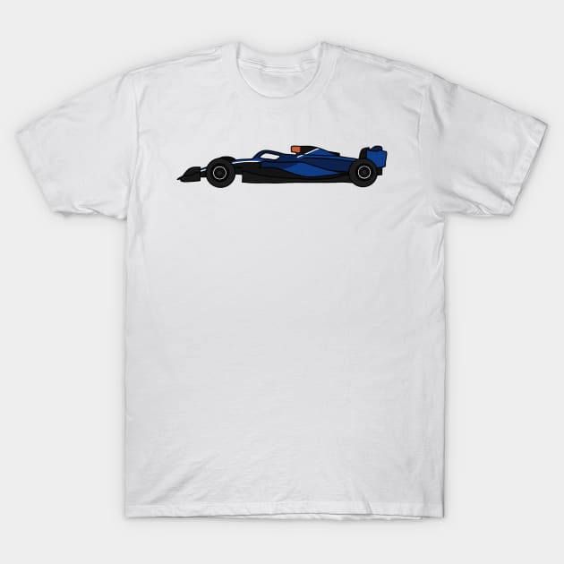 Blue 2024 Livery T-Shirt by CalliesArt